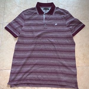Striped shirt sleeve Banana Republic polo shirt